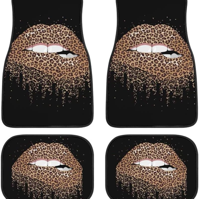 Avtomobil döşəmə paspasları — flower butterfly easy to - car-floor-mat-22-354548-68cm-two-pairs-total-four-pieces