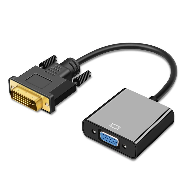 Преобразователь DVI в VGA с чипом DVI24+1 DVI-D в VGA