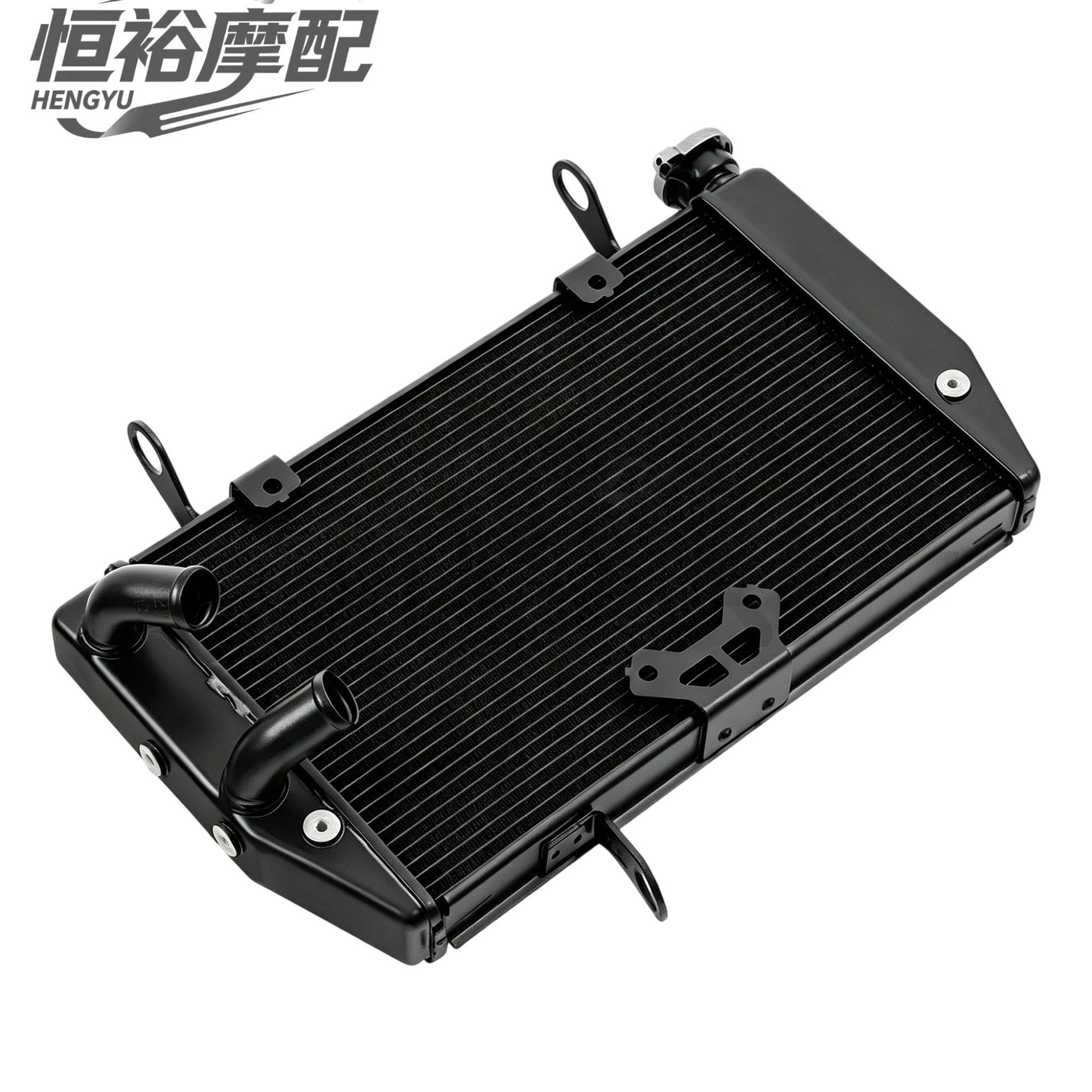 Suitable for Ducati MULTISTRADA 1200, cooling water tank and radiator assembly, model years 2010-2014