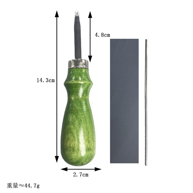 Sándalo borde cortador cuchillo de corte biselado dispositivo DIY herramienta de cuero profesional recorte borde cortador Shaper