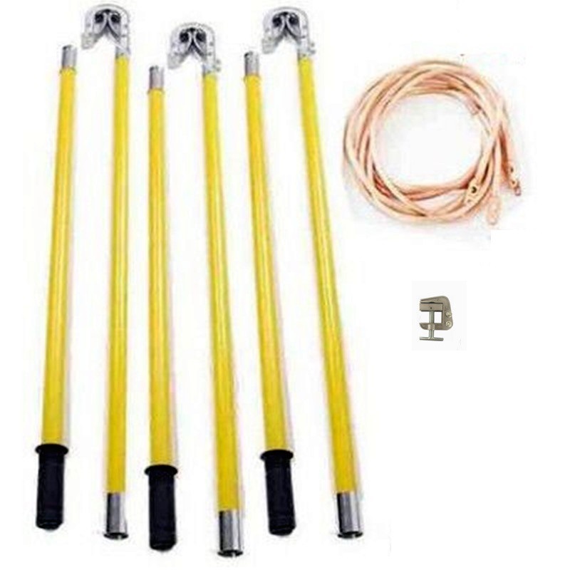 500kv高压接地线/500kv接地棒带线/500kv国标接地线带棒500kv