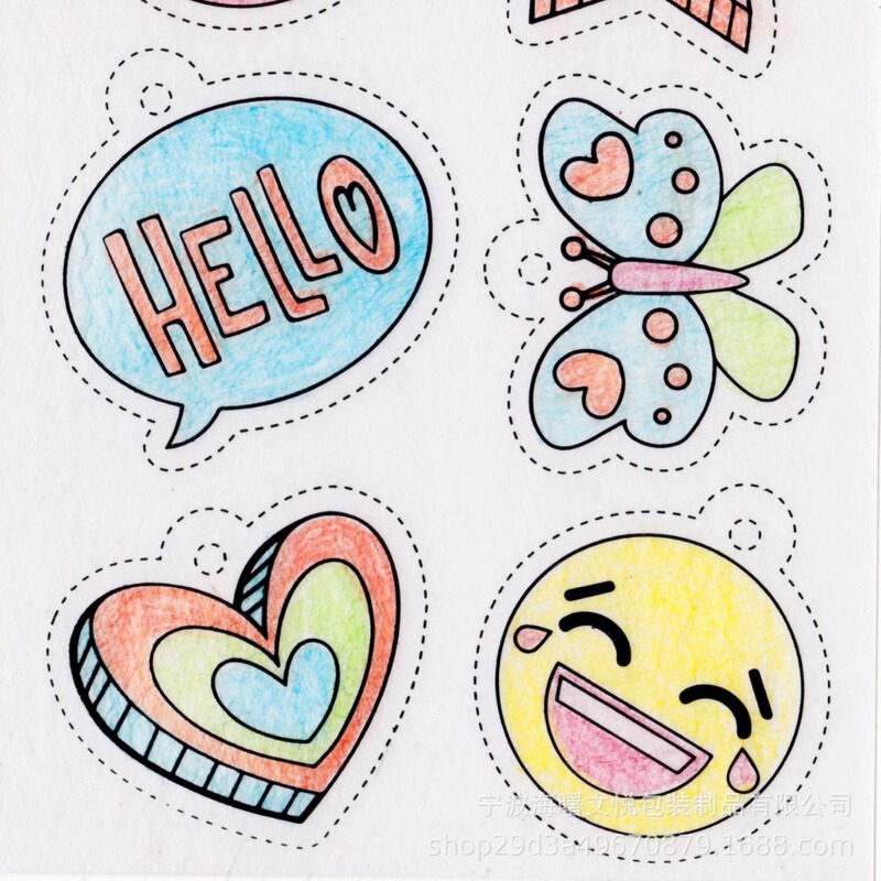 Cross-border products diy shrink shrink shrink dinks educational toys coloring shrink art