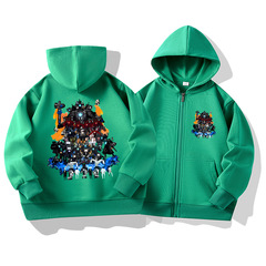 Titan Monitor Person Toilet Person Clothes Men Children Sweatshirt Autumn Winter Clothing Speaker Person Television Person Zipper Jacket Top