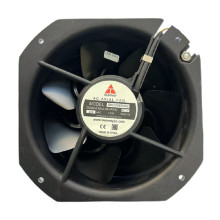 工厂直供22580铝框双滚珠轴流风机AC220V机柜配电箱散热交流风扇