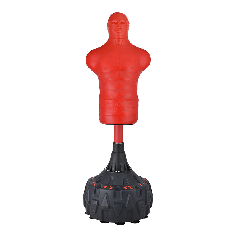 Human-Shaped Boxing Punching Bag, Taekwondo Training Home-Use Dummy Equipment, High-Elastic Material