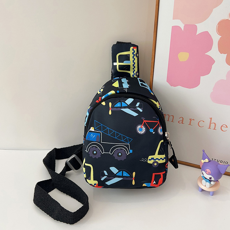 Bolsos de pecho para niños 2025 nuevos dibujos animados lindos bebés de estilo extranjero mochila casual bolsa de cambio accesorios