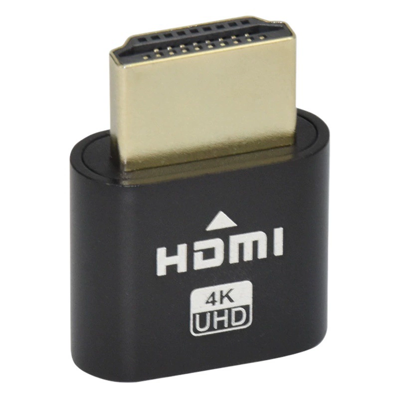Виртуальный дисплей HDMI DP, поддельная нагрузка, HDMIEDID-дисплей, жевательная видеокарта, делитель, замок, экран, сокровище