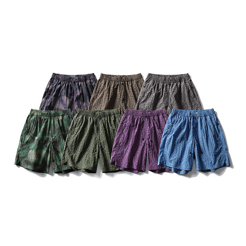 Urban Goods 2025 Summer New Outdoor Lightweight Functional Camouflage 4.5-Point Jogging Pants