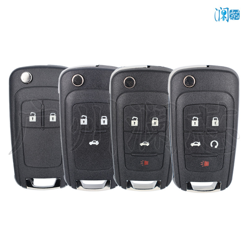 Suitable for Chevrolet Buick Cruze Malibu Saiou Foldableing Remote Key Shell 2/3/4/5 Key Replacement