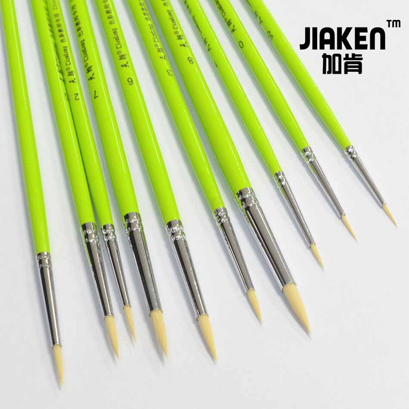 Color Hook pen soft head nylon 312 acrylic oil painting Chinese painting watercolor gouache face painting pen outline drawing edge fine pen