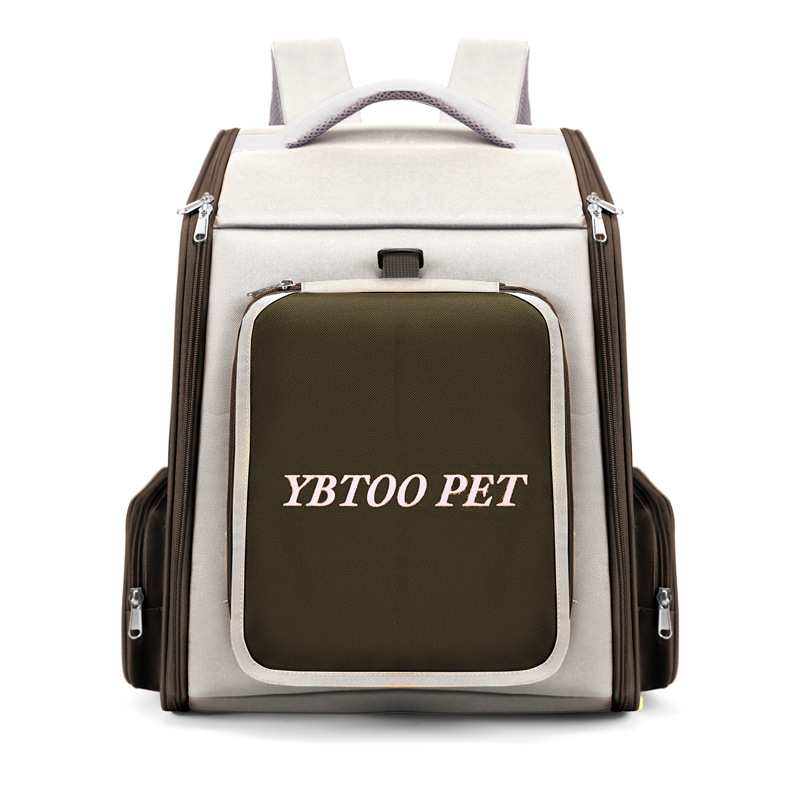 Bolsa para gatos, bolsa para mascotas, mochila para salir, bolsa de transporte portátil, mochila para mascotas plegable, bolsa para gatos transpirable de gran espacio image 9