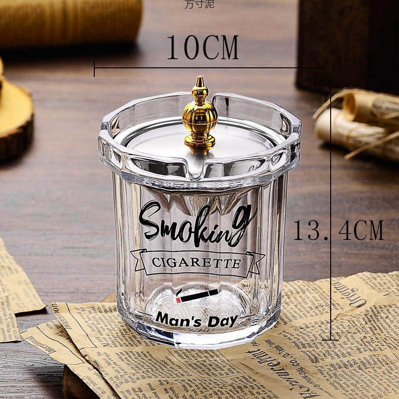 재떨이 느끼는 가정용 거실 고급 분위기 고급 사무실 상업 유리 안티 플라이 도매