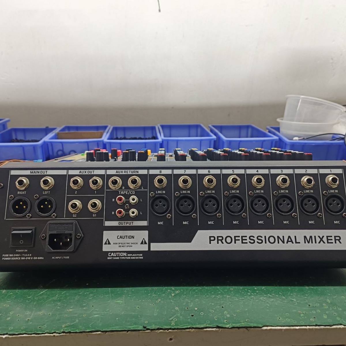 가족 노래방 야외 결혼식 무대 바 믹서 DT-S8 국경 MP3 블루투스 입력 신호