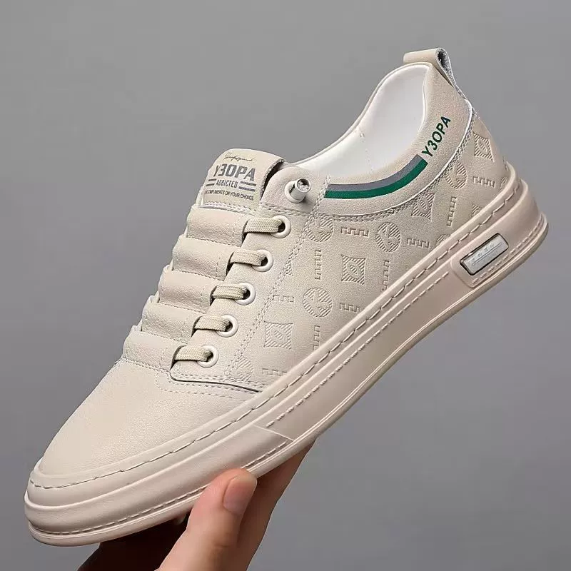 Новые мужские персонализированные туфли ручной работы, повседневная обувь, универсальные кроссовки интернет-знаменитостей, модная обувь в корейском стиле, мужская обувь