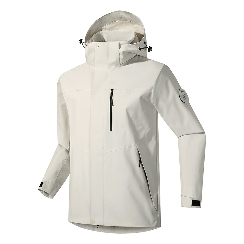 New OEM custom single-layer functional softshell jacket, lightweight, windproof, breathable outdoor sports jacket, available for wholesale