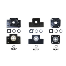 供应  深沟球BK10BF10丝杆支撑座TBI PMI THK 滚珠丝杠轴承座