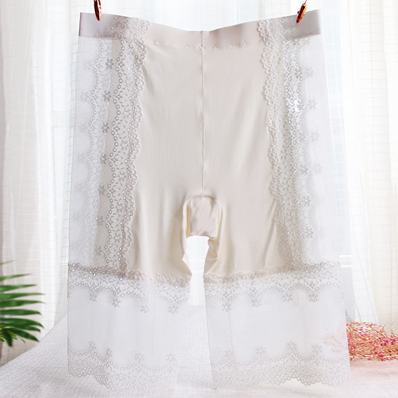 Más tamaño modal seguridad pantalones anti-exposición no rizado cintura alta vientre contracción grasa mm200 kg transpirable recortada Pantalones de seguridad