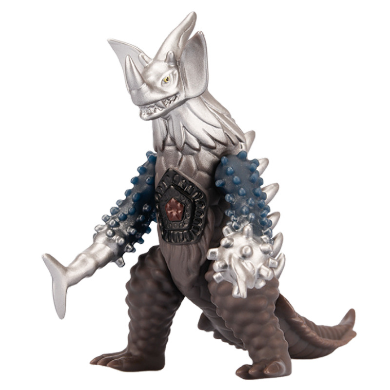 Genuino autorizado Jinjiang Ultraman Soft Goma Monster Toy Ai Lei Wang Lei De Wang Ge Mora Gudun Boy Gift