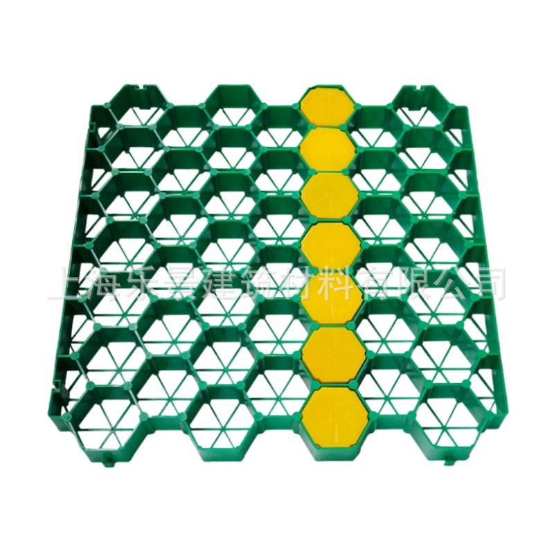停车场植草格消防车道人行道景观园林绿化草坪砖停车位划分小黄盖