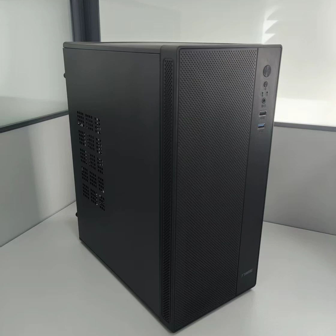 U7 компьютерный корпус настольный MINI мини-хост корпус MATX ручка DIY корпус ITX