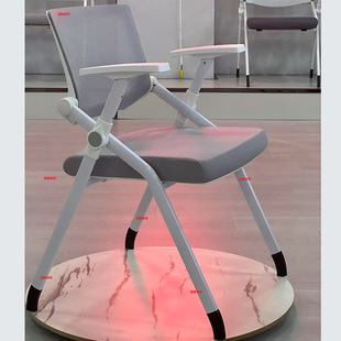 Office Training Room Training Chair with Table Board Conference Table and Chair Integrated Stool Foldable Chair Writing Board Conference Chair