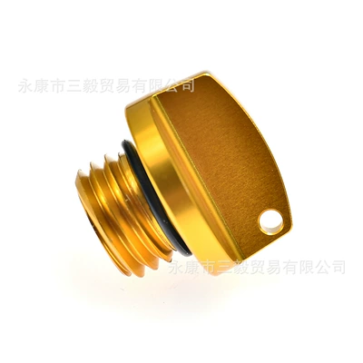 Motorcycle M20*2.5 Oil Hole Motosiklet ləvazimatları və aksesuarları - gold