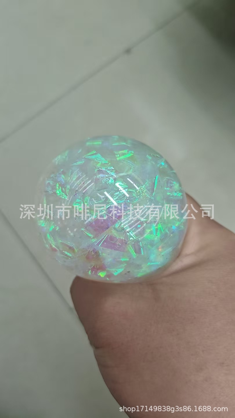 Transfronterizos raros bolos de brillo rosa, juguetes suaves y lindos, artículos de colección de compresión reducida brillante, bolos de compresión de compresión