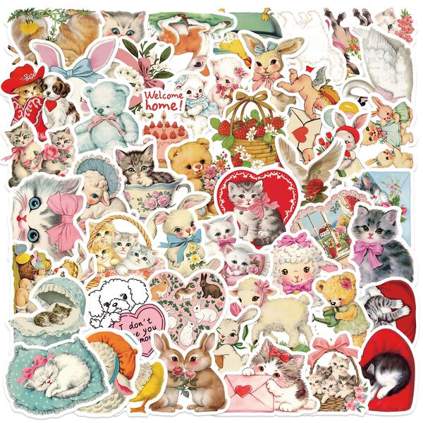 [Collection] 50 cross-border aesthetic graffiti stickers collection…