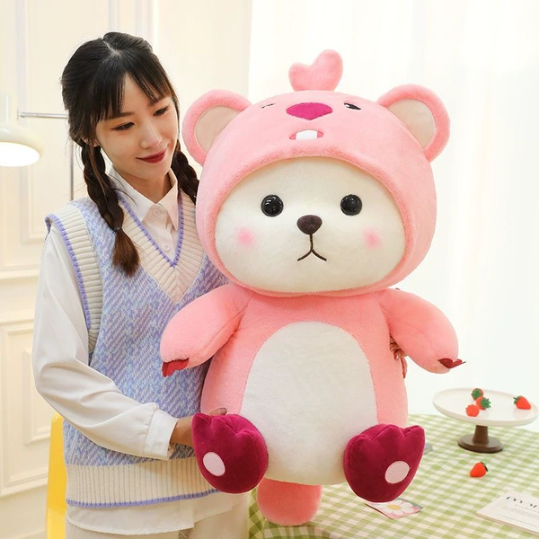 Doll, raccoon, with little bears