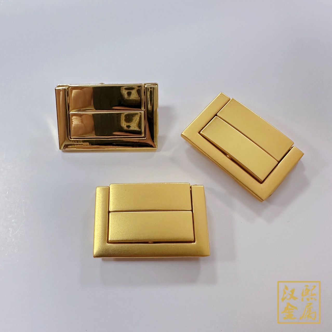 HANXI厂家大中小号日字锁四方锁箱包锁箱包五金锌合金材质