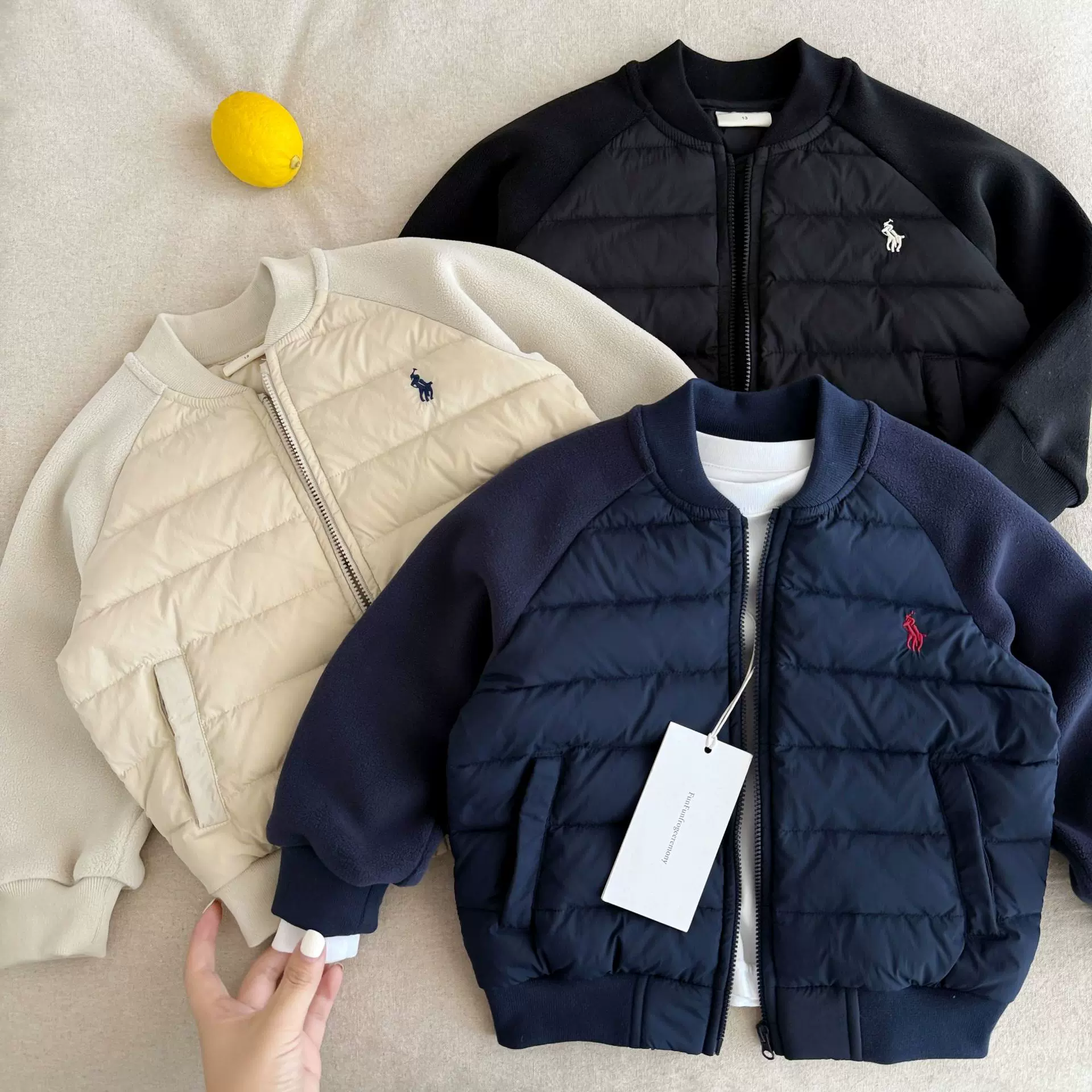 儿童羽绒棉服2025冬款外套女童棉袄男童棒球棉服童装外套冬现货