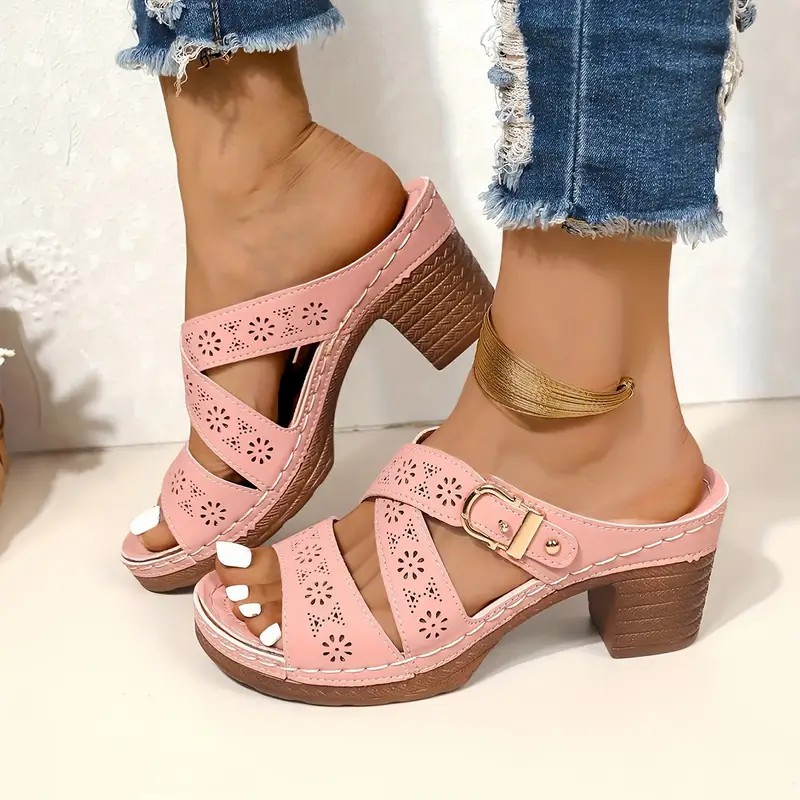 Women's Summer Slide Sandals - Comfy Casual Beach Footwear