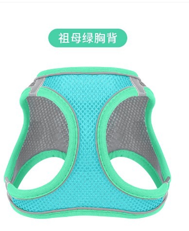 Nuevos productos transfronterizos para mascotas tipo chaleco correa para el pecho para mascotas transpirable reflectante correa para perros gato cuerda para pasear perros image 26