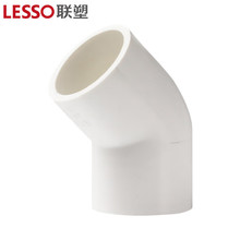  LESSO 45°ͷ(PVC-Uˮ)ɫ dn25