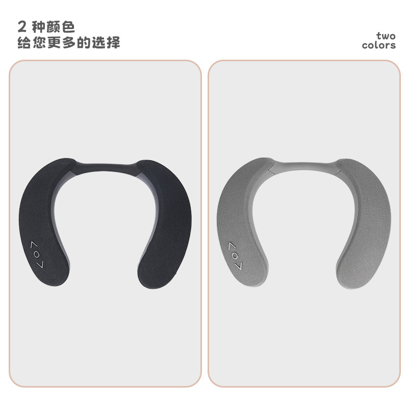 新款挂脖无线蓝牙音响 G800户外便携式运动跑步插卡3D围脖音响|undefined
