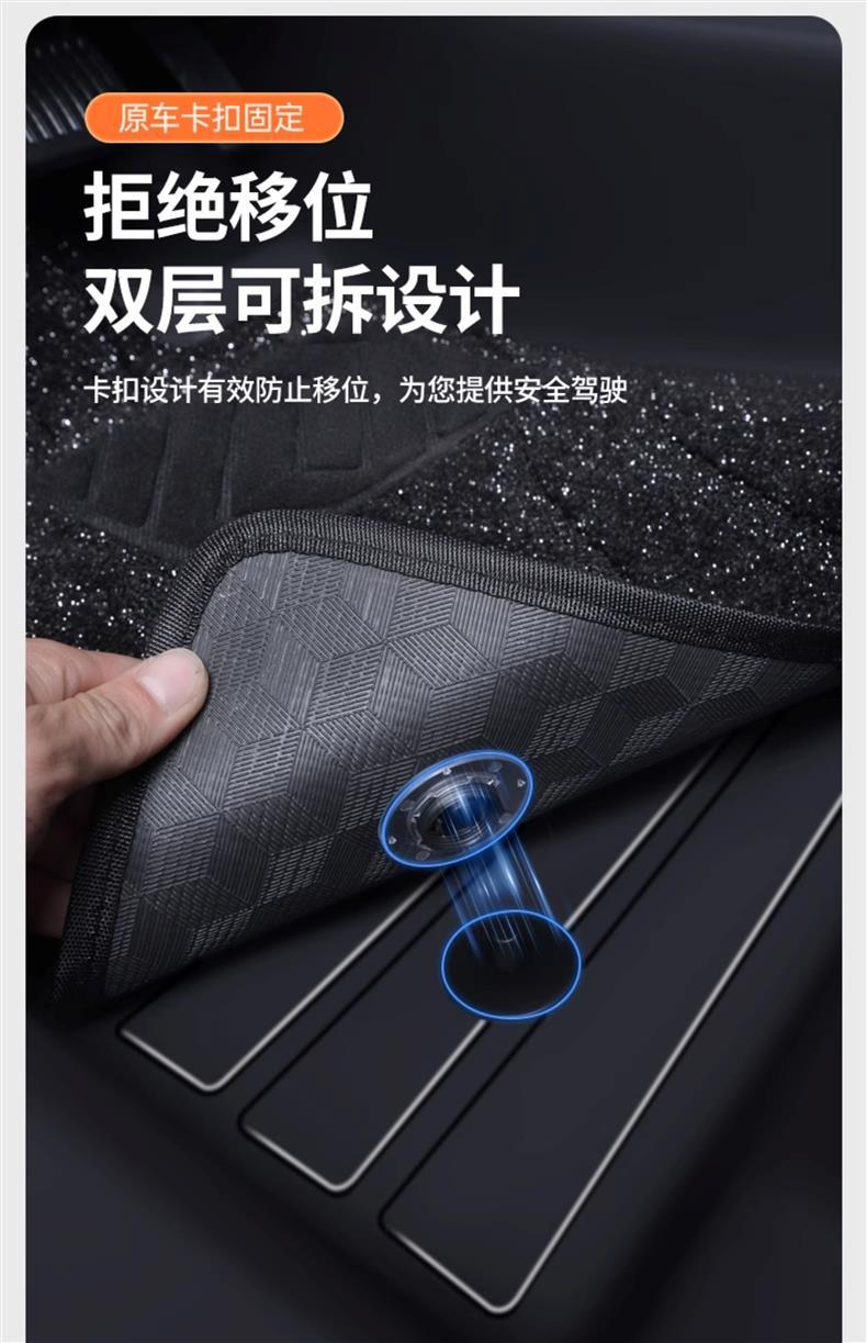 20/25 Models of Changan Cs75Plus Floor Mats Fully Surround Special Package Threshold Fourth Generation Third Generation Car Tpe Floor Mats