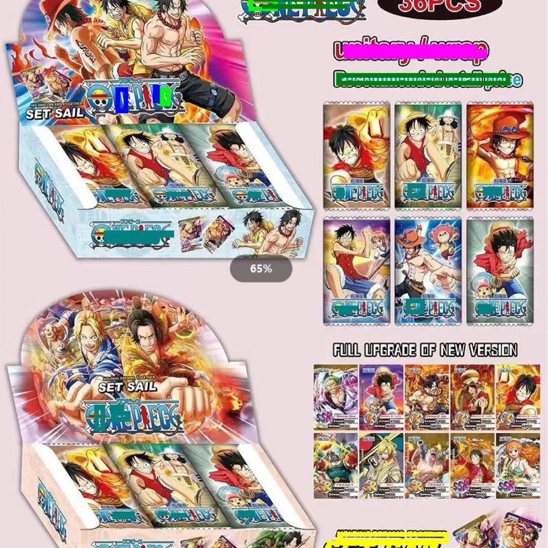 外贸LABUBU小卡盲盒抽抽乐拉布布周边动漫镭射LOMO卡片金卡收藏