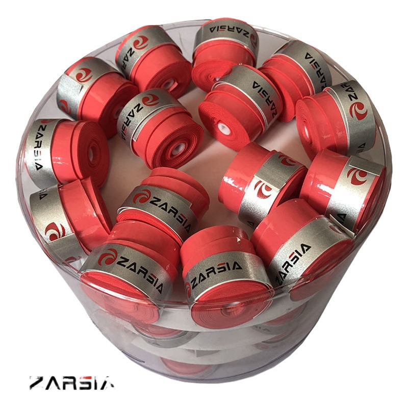 Zarsia High-Viscosity Coated Sweat-Absorbing Grip Tape for Badminton Rackets 0.63mm, Comparable to Yy102C Anti-Slip Grip Tape