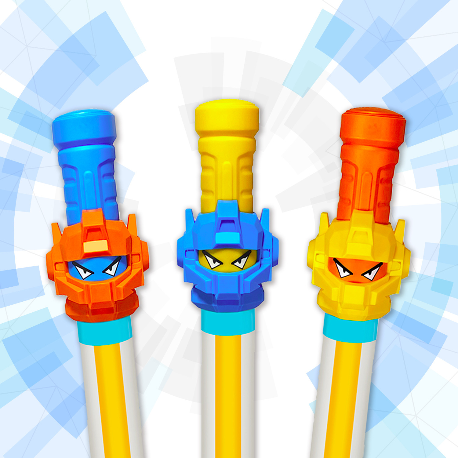 Robot transfronterizo, juguete de pistola de agua de extracción, rafting de verano, playa de agua, dibujos animados, pistola de agua, fábrica al por mayor para niños