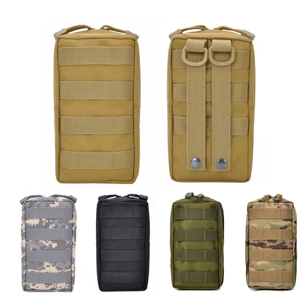 Tactical Military Fan Molle System Accessories Duty Tool Waist Bag Mobile Phone Waist Pouch Outdoor Molle Expansion Bag