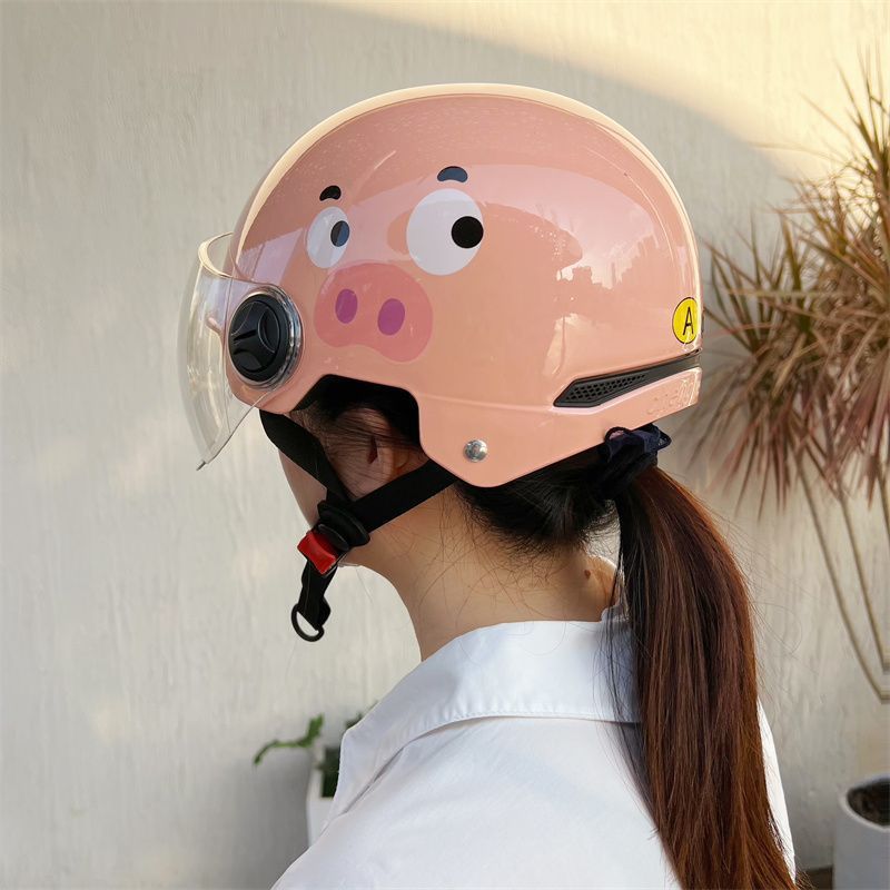 Electric Vehicle Helmet Battery Car Half Helmet Motorcycle Safety