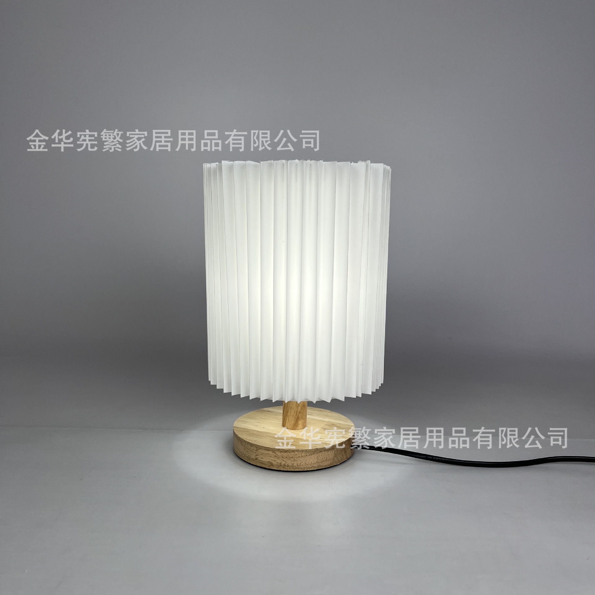 [Xianfan] 52 pliegues KD lámpara desmontable estilo blanco simple dormitorio sala de estar lámpara de cabecera lámpara candelabro