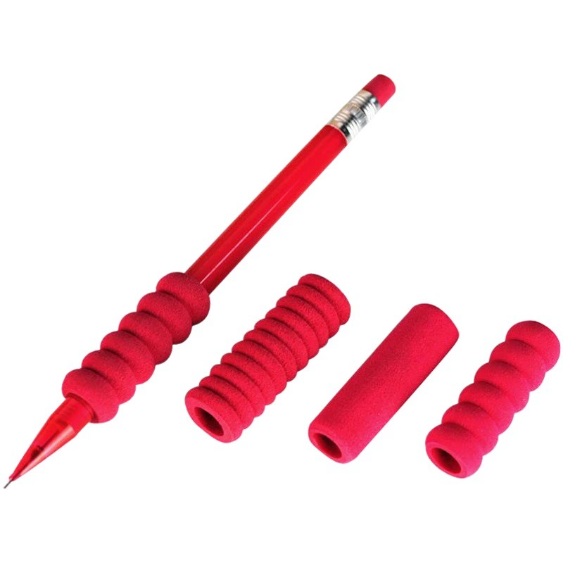 Оптовая Продажа с фабрики NBR резиновый чехол для ручки точечная дрель чехол для ручки студент пишет карандашную оболочку NBR Мягкая шариковая ручка оболочка