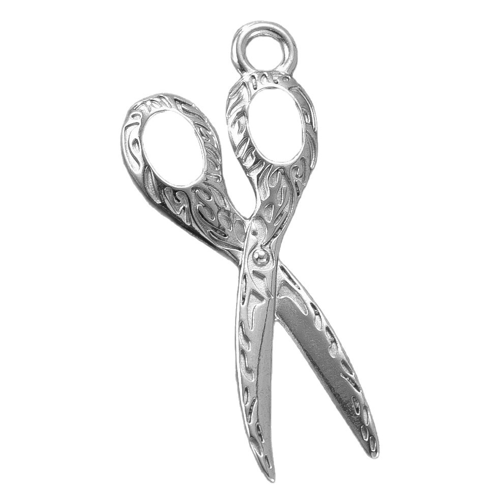 Colgante único, joyería transfronteriza de acero inoxidable, fundición, lavado, corte y soplado, serie de collares, accesorios, fábrica de accesorios de joyería DIY personalizada