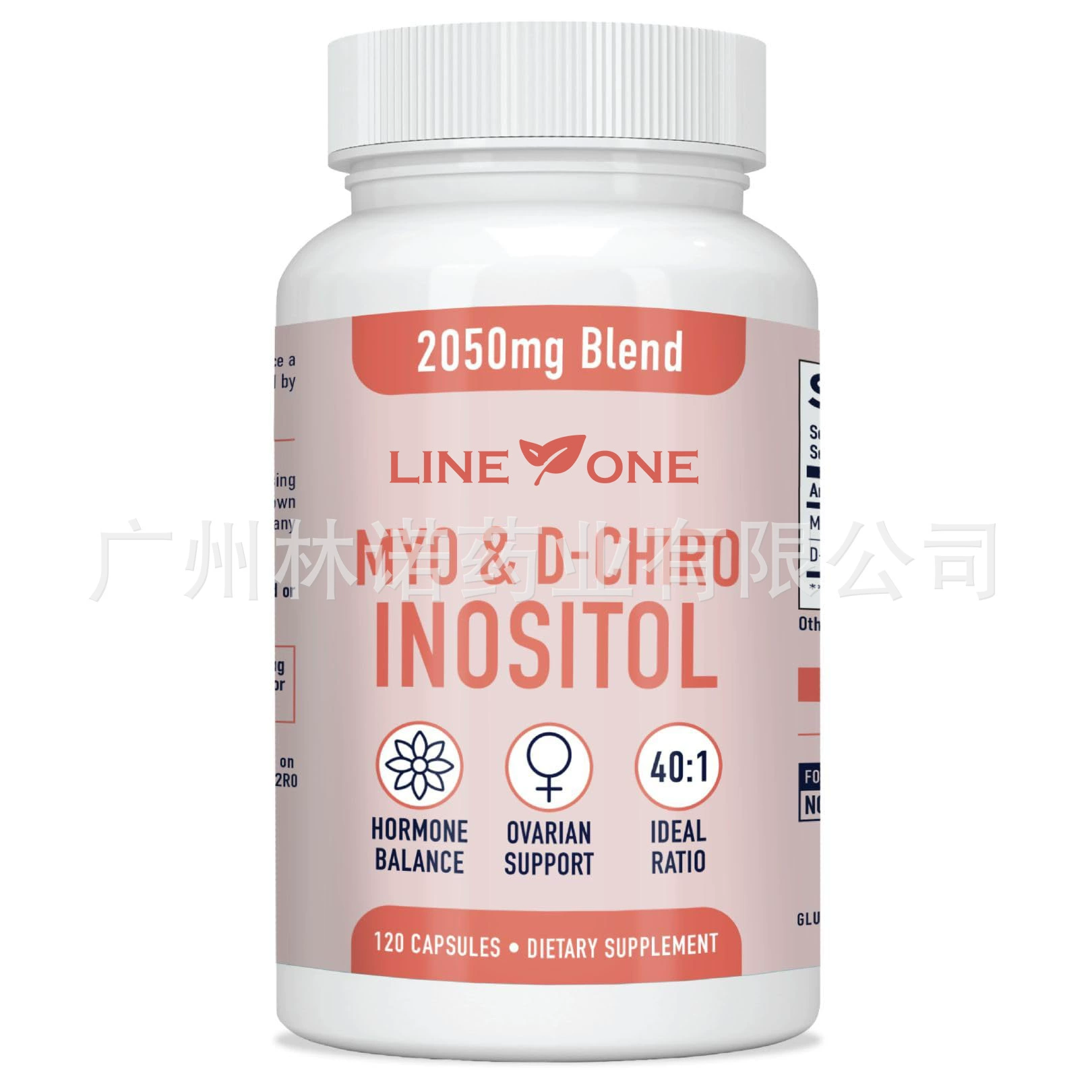 Myo & D-Chiro Inositol40:1, поддержка фертильности и СПКЯ, 120 колпачков