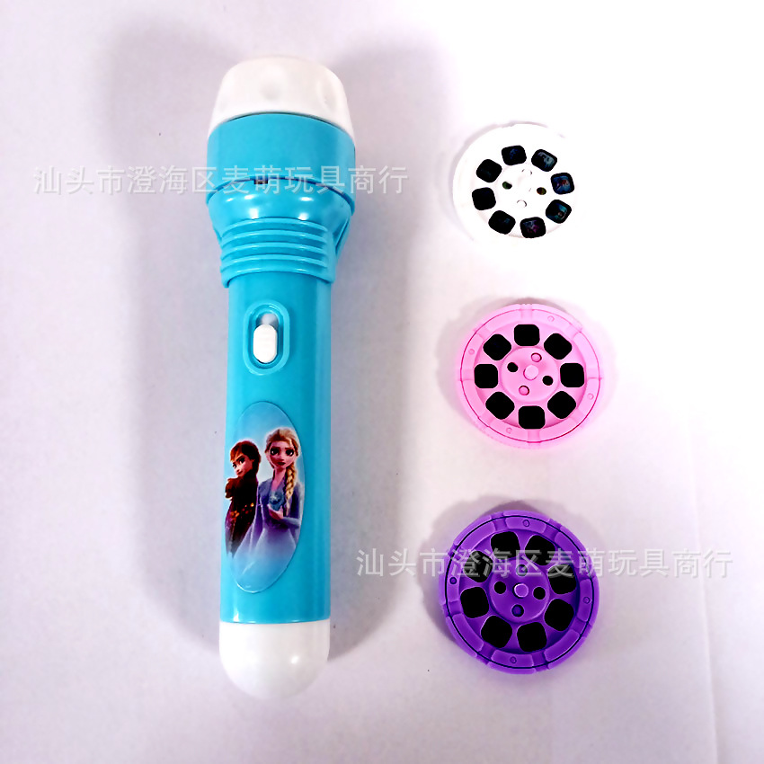 cartoon flashlight for early age for boys and girls
