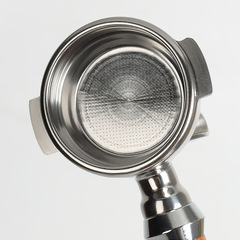 EXPOBAR Lovebar Semi-Automatic Coffee Maker with No-Drip Handle, Stainless Steel Handle, Single-Serve/Double-Serve 58mm Dual-Sided