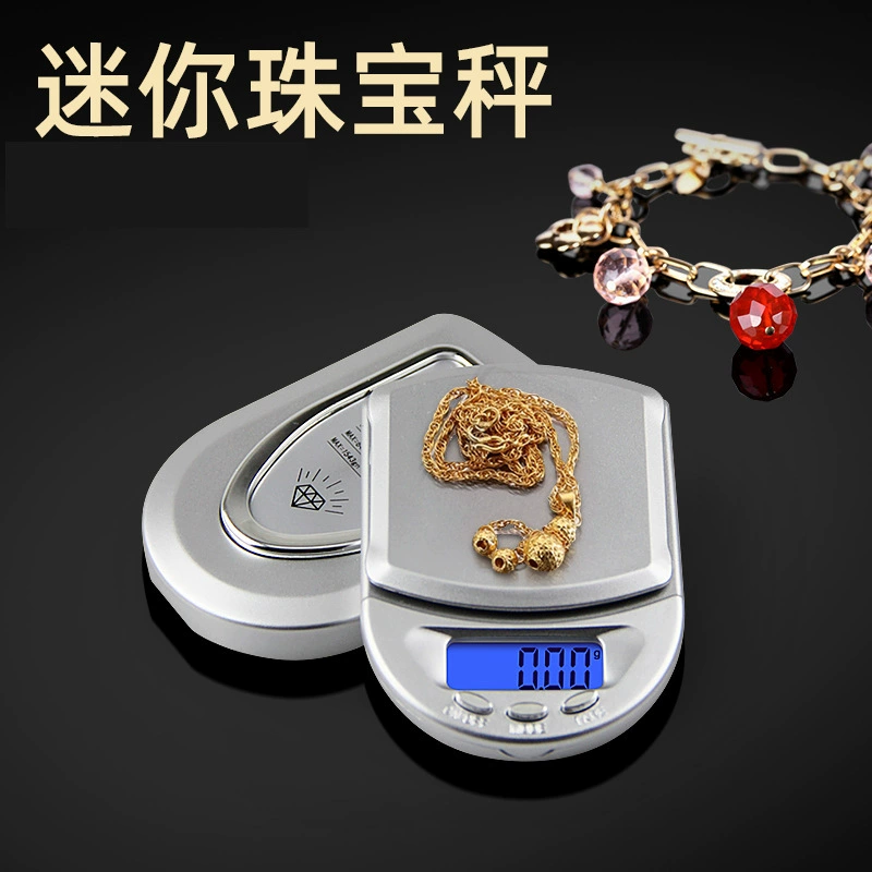 Трансграничные портативные высокоточные мини-электронные весы, малые весы, точность 0,01 г, золотые украшения, весы в карате