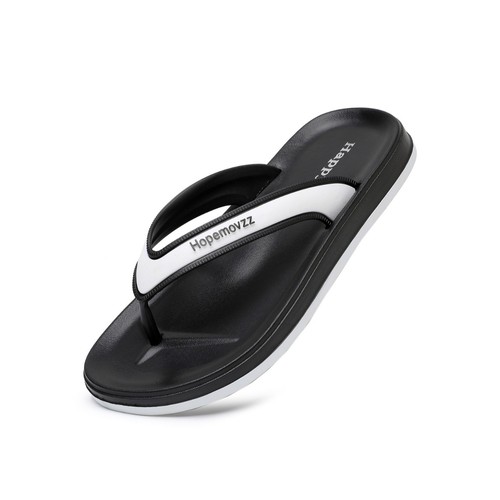 Summer New Collection Daily Striped Men's Herringbone Flat Slip-On Sandals EVA Beach Shoes Anti-Slip Comfortable