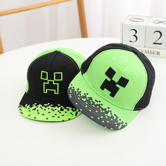 New boys and girls hat games My World flat hip hop children's cap sunscreen sunshade baseball cap